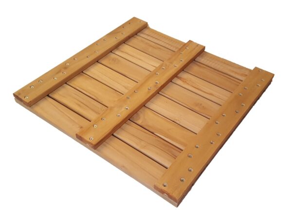 teak träplattor 60 x 60cm - Image 3